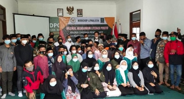 Fraksi PKB Mengadakan Pelatihan Jurnalistik untuk puluhan pemuda/i KBB  || Sumber Foto : ArahKata.com by : Tia Martiana