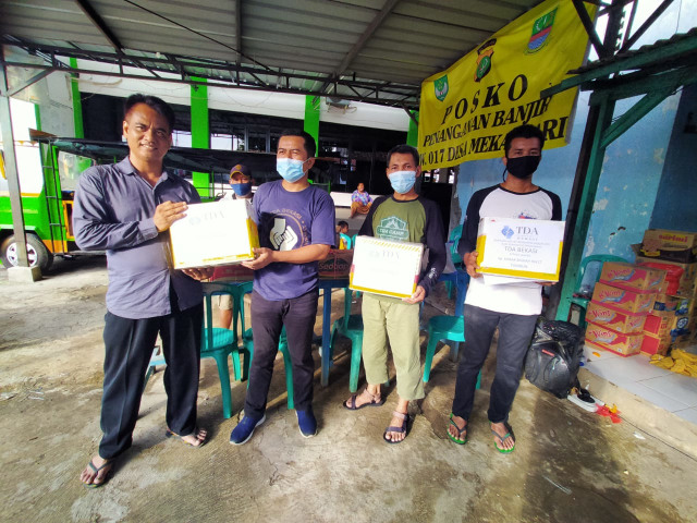 Penyaluran bantuan. Foto: dok