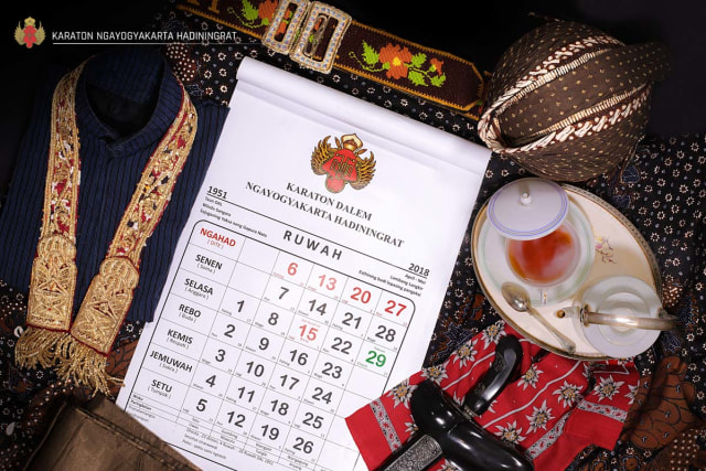 Kalender Jawa, Foto: Dok, keratonjogja.id