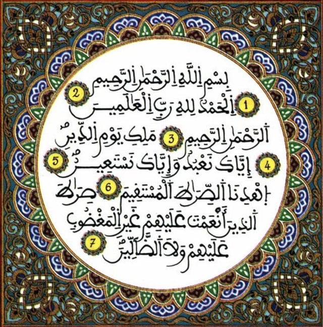 Tafsir Surat Al-Fatihah, Foto: Pinterest