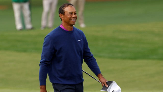Pemain golf legendaris Tiger Woods. Foto: Mike Segar/REUTERS