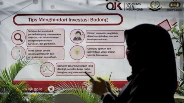 Ilustrasi waspada investasi bodong ala Ponzi. Foto: Andreas Fitri Atmoko/ANTARA FOTO