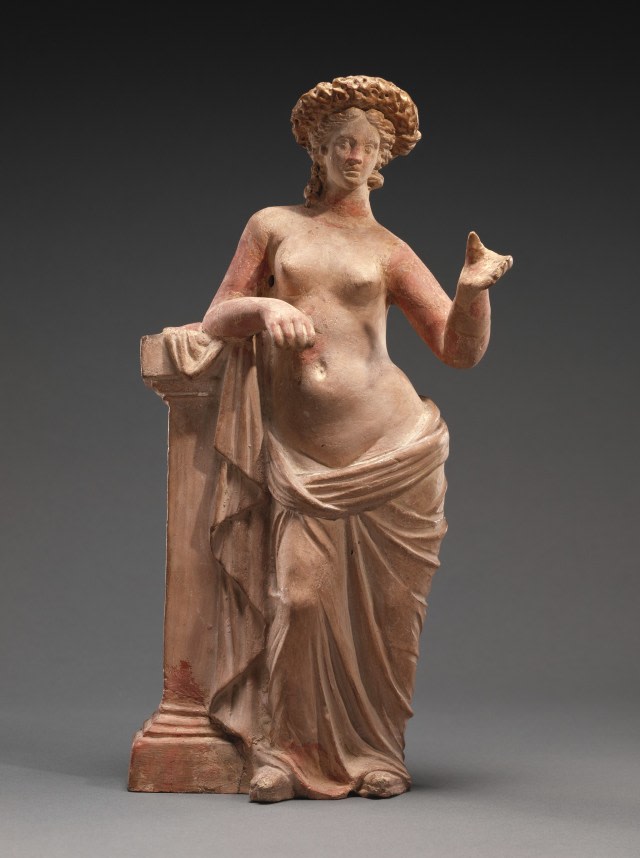 Ilustrasi siluet Dewi Aphrodite. Foto: Wikimedia Commons