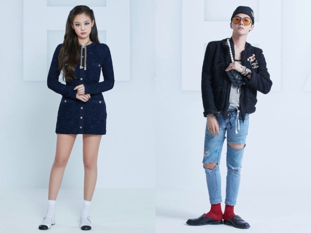 Gaya Jennie Blackpink dan G-Dragon di acara Chanel S/S 2020 Runway Foto: Dok. Chanel