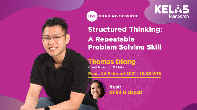 Kelas kumparan: Pemikiran Terstruktur. Dokumen: kumparan