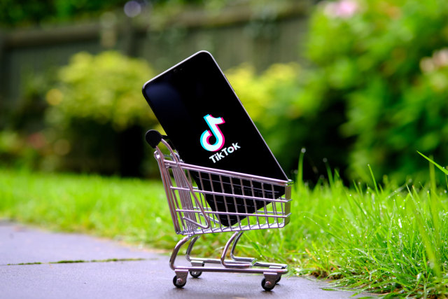Ilustrasi belanja akibat terpengaruh video TikTok. Foto: Shutterstock