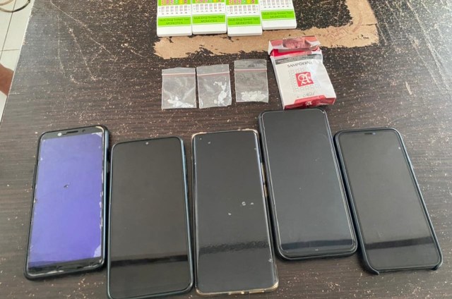 Barang bukti yang didapatkan dari tersangka. Foto: Istimewa