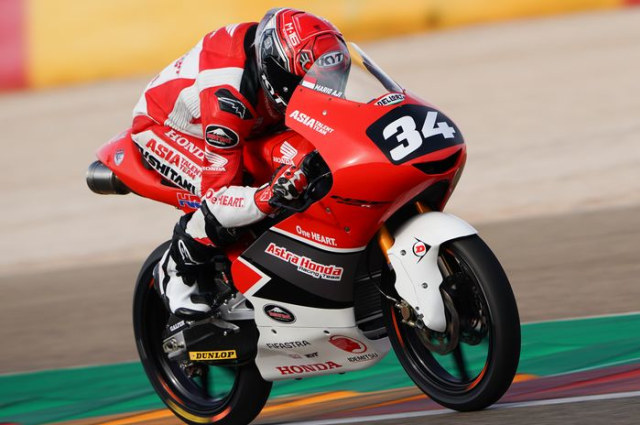 Mario Suryo Aji pebalap AHRT Astra Honda Motor. Foto: dok. Honda