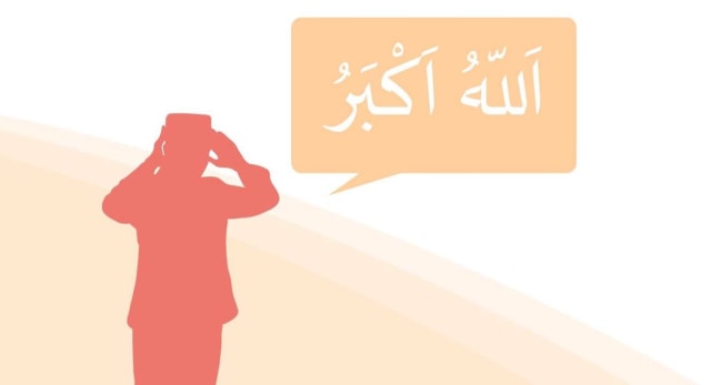 Bacaan Takbir Sholat Idul Fitri, Foto: harakah.id 