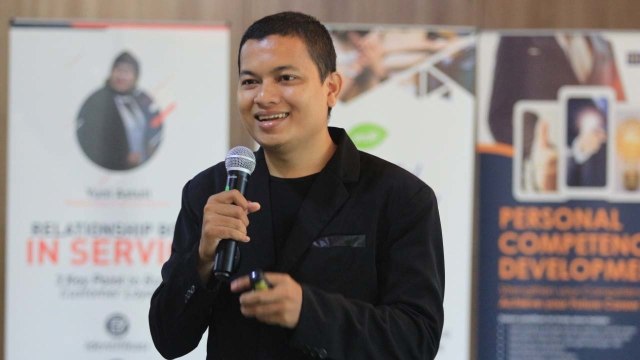 Ahsan Abduh Andi, Sukses membidangi dua jenis usaha.(fotod:dok/pribadi).