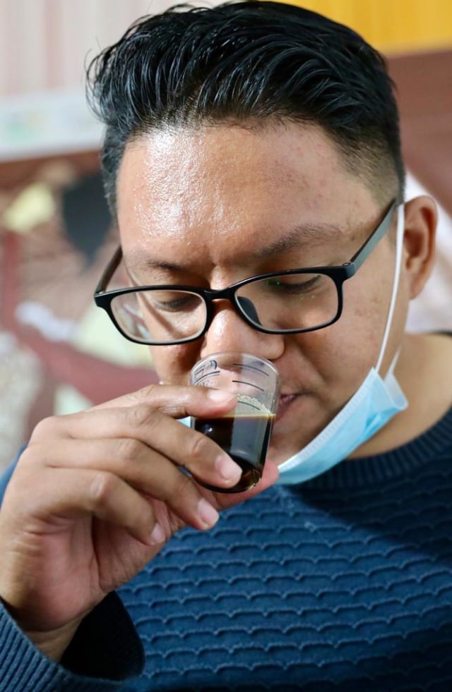 Nanda, barista kopi