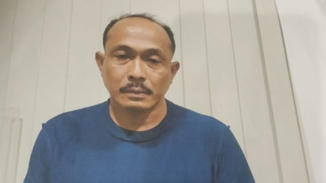 Personel Polres Pelabuhan Belawan Aipda R, yang membunuh 2 wanita. Foto: Dok. Istimewa
