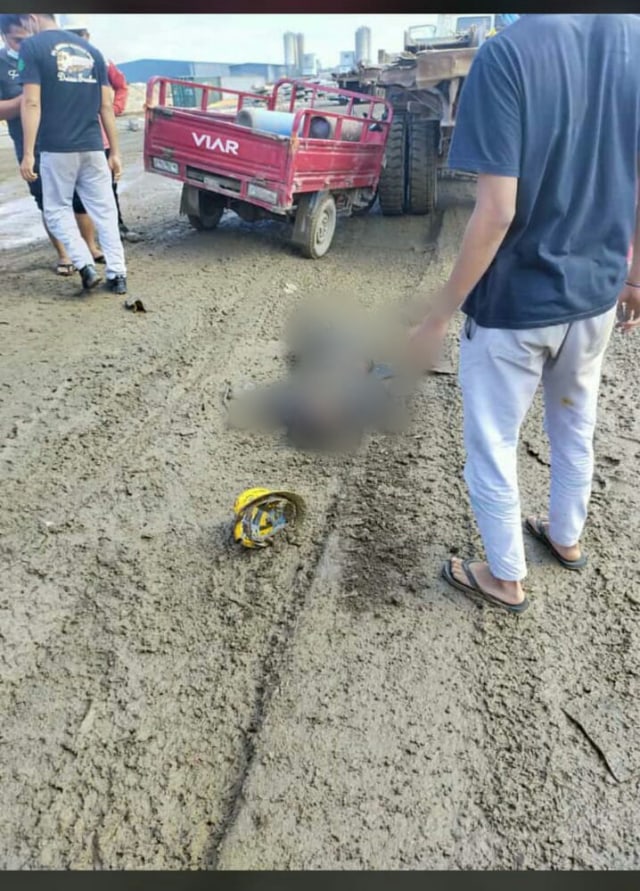 Kecelakaan yang Terjadi di Kawasan Pertambangan Kecamatan Morosi, Konawe, Sulawesi Tenggara. Foto: Tangkapan Layar/kendarinesia.