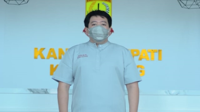 Jubir Satgas COVID-19 Kabupaten Karawang, dr. Fitra Hergyana. Foto: Pemkab Karawang