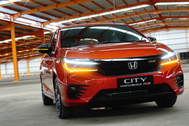 Honda City Hatchback RS resmi mengaspal di Indonesia, Rabu (3/3). Foto: dok. Honda Prospect Motor