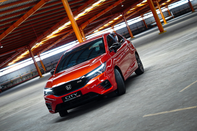 Honda City Hatchback RS resmi mengaspal di Indonesia, Rabu (3/3). Foto: dok. Honda Prospect Motor