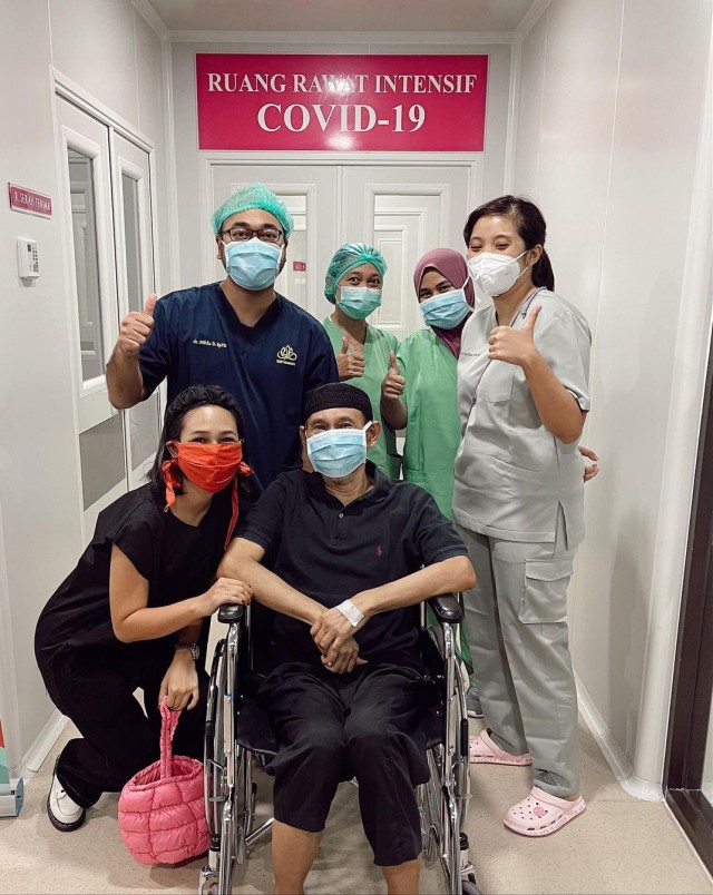 Ayah Andien positif COVID-19. Foto: Instagram/andienaisyah