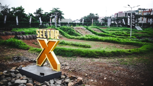 Sirkuit Off Road Sector X Xclub. Foto: Bangkit Jaya Putra/kumparan