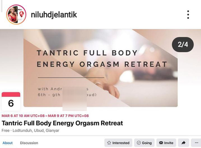 Soroti Iklan 'Kelas Orgasme', Luh Jelantik Minta Imigrasi Bali Turun Tangan 