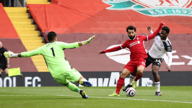 Liverpool vs Fulham. Foto: REUTERS/Phil Noble