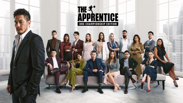 "The Apprentice: ONE Championship Edition" merupakan serial tanpa naskah yang menggabungkan kemampuan berbisnis dan ketangkasan fisik (ONE Championship)