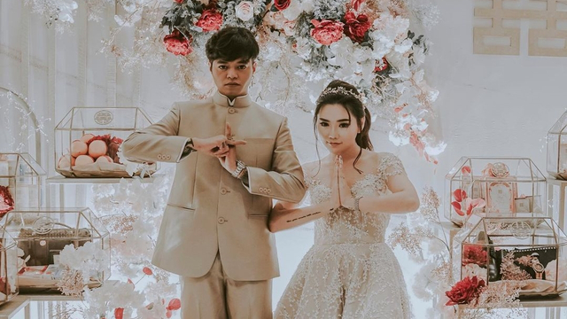 Reza Arap dan Wendy Walters. Foto: Instagram/@ybrap