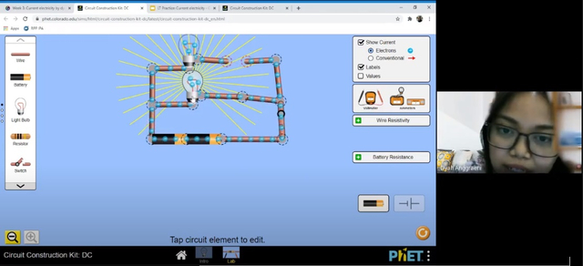 Salah satu kegiatan virtual science lab di Sekolah Cikal.