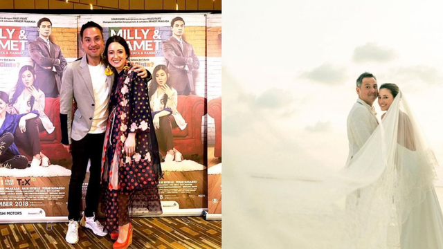 Perjalanan cinta Julie Estelle dan David foto: Instagram/@julstelle