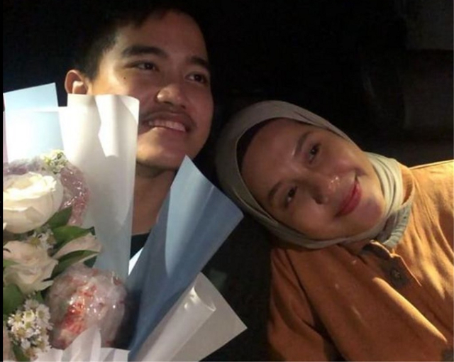 Kaesang dan Nadya Arifta. Foto: Instagram/nadriftakaesang