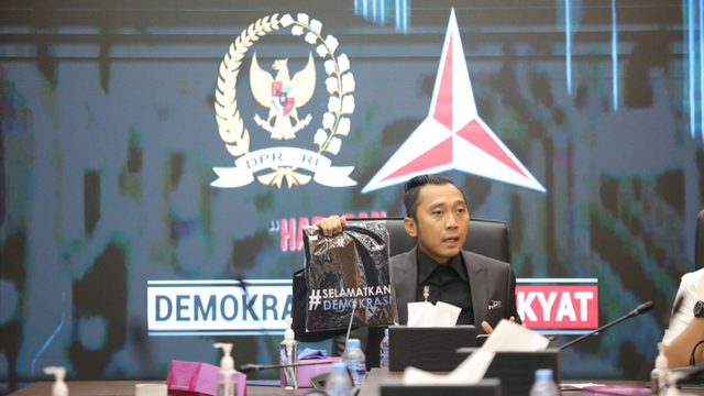 Ketua Fraksi Demokrat DPR Edhie Baskoro Yudhoyono (Ibas). Foto: Dok. Istimewa