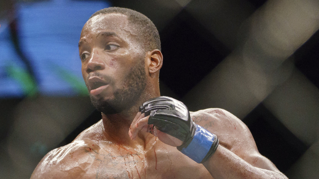 Petarung UFC, Leon Edwards. Foto: Nicholas YEO / AFP