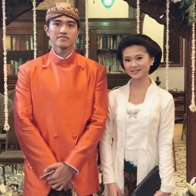 Kaesang Pangarep dan Felicia Tissue. Foto: Instagram @kaesangfelicia