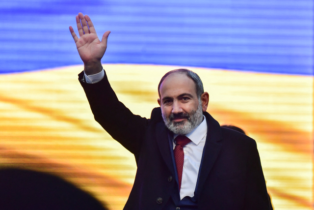 PM Armenia, Nikol Pashinyan. Foto: Aris Messinis/AFP