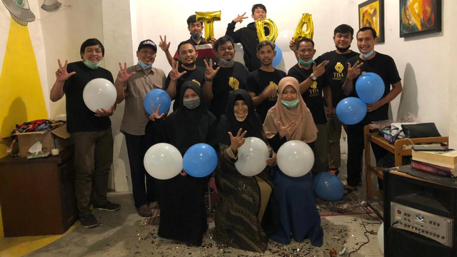 Syukuran bersama member TDA Tulungagung.(dok/TDA TUlungagung).