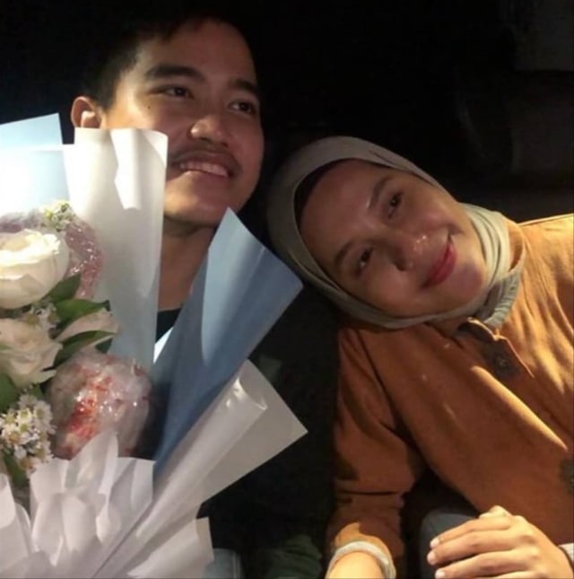 Nadya Arifta dan Kaesang Pangarep. Foto: Instagram @nadriftakaesangp