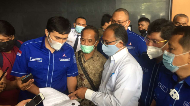 DPP Demokrat Kubu AHY mengajukan Gugatan Perbuatan melawan hukum oleh para penggagas KLB di PN Jakpus.  Foto: Dok. Istimewa