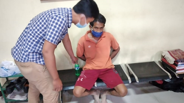 Pimpinan aliran Hakekok Balakasuta, A (52). Foto: Dok. Istimewa