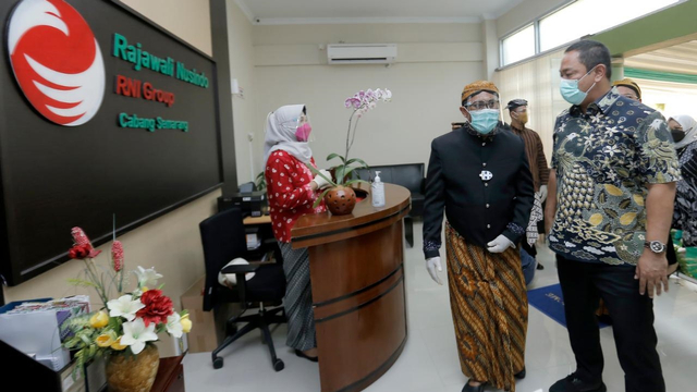 PT Rajawali Nusindo resmi mendirikan kantor cabang di Semarang. Foto: Pemkot Semarang