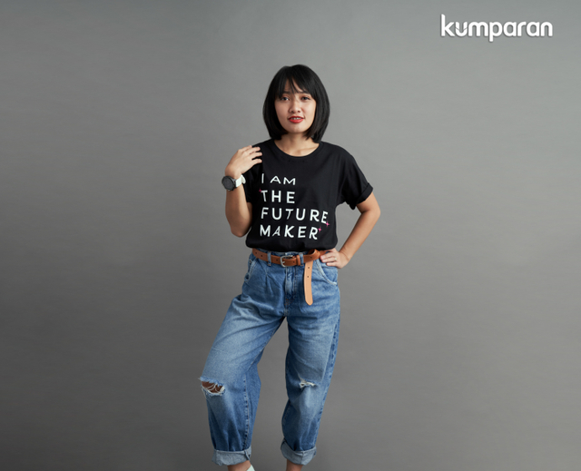 The Future Makers, Falla Adinda. Foto: Norman Fideli, Fashion Stylist: Anantama Putra.