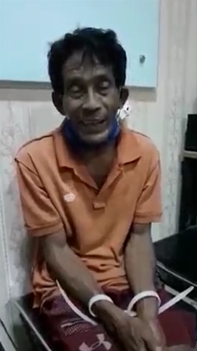 Pimpinan hakekok balakasuta, Arya, minta maaf karena ajaran sesat di Pandeglang, Banten. Foto: Dok. Istimewa