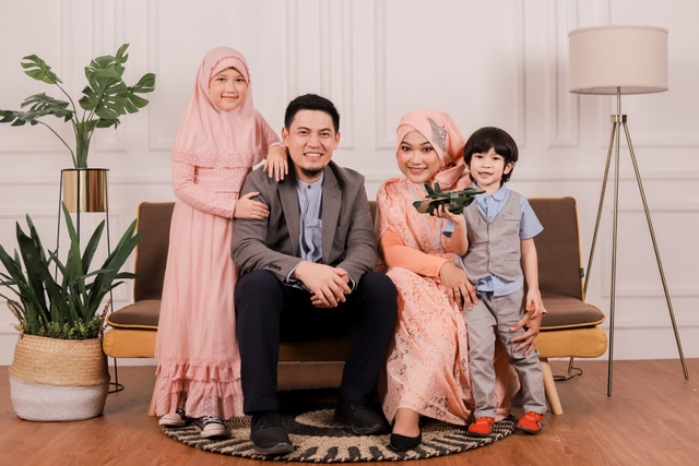 Aulya dan keluarga. Foto: dok