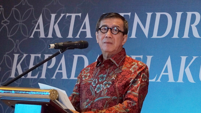 Menkumham Yasonna Laoly. Foto: Irfan Adi Saputra/kumparan