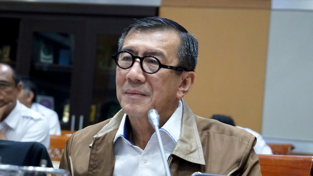 Mnekumham Yasonna Laoly. Foto: Helmi Afandi Abdullah/kumparan