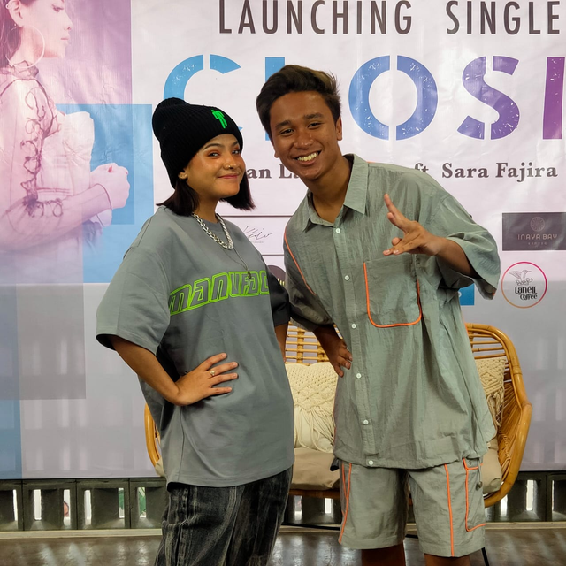 Sara Fajira dan Evan Lanell. Dok: Istimewa