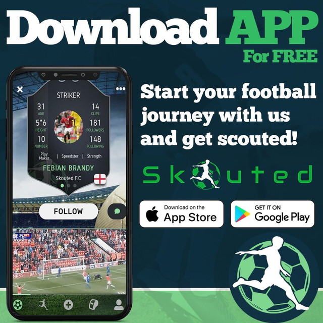 Aplikasi Skouted. Foto: Twitter/SkoutedFootball