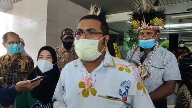 Bupati Biak Numfor, Herry Ario Naap. (Dok Humas Pemkab Biak Numfor)