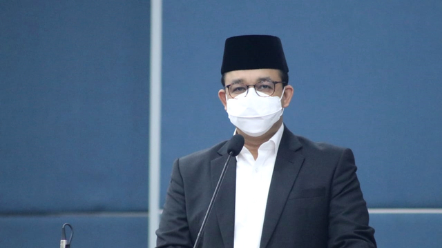 Gubernur Provinsi DKI Jakarta, Anies Baswedan menghadiri Pengukuhan Pengurus Wilayah Dewan Masjid Indonesia (DMI) Provinsi DKI Jakarta Masa Khidmat 2020 - 2025. Foto: PPID DKI Jakarta