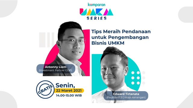 UMKM Series episode 2 membahas tentang sumber pembiayaan UMKM. Foto: kumparan