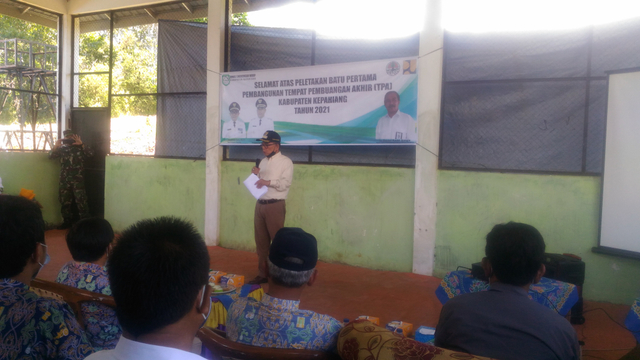Sambutan Bupati Kepahiang Source: Dok. Pribadi