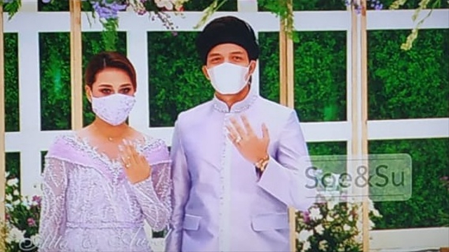 Prosesi lamaran Atta Halilintar dan Aurel Hermansyah yang diunggah ke Youtube. (Foto: Alexander Vito/Kumparan).
